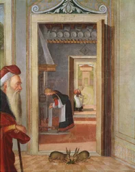 The Birth of the Virgin (Detail)